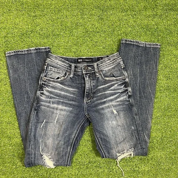 Bootcut Jeans Kids Buckle Jeans BKE Buckle Boys Conner Boot Cut